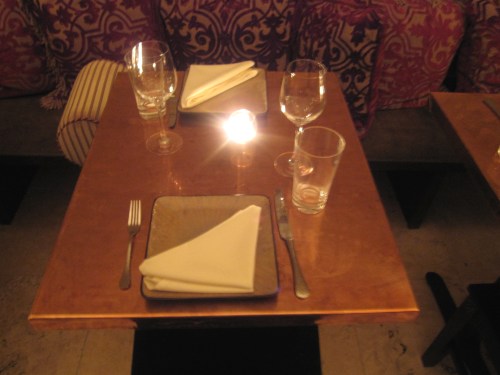 Come for the hummus with green chickpeas, stay for a bottle of Skouras Viognier from Souther Greece