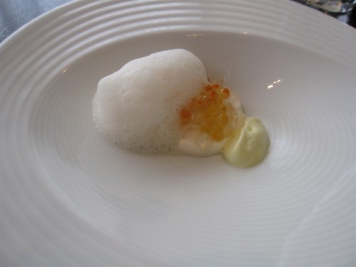 Roes with traditional garnishes