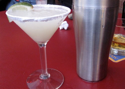 Vodka gimlet at The Matchbox