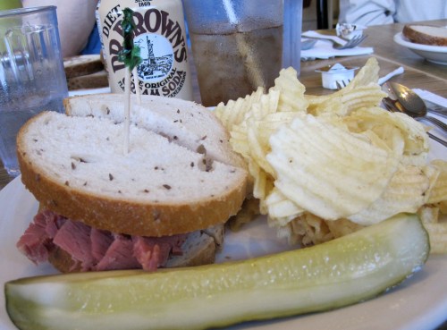 Corned beef on rye