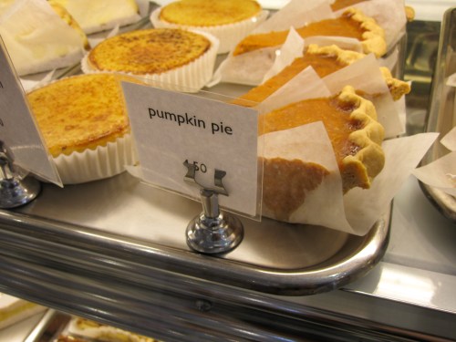 Pumpkin pie..my fave